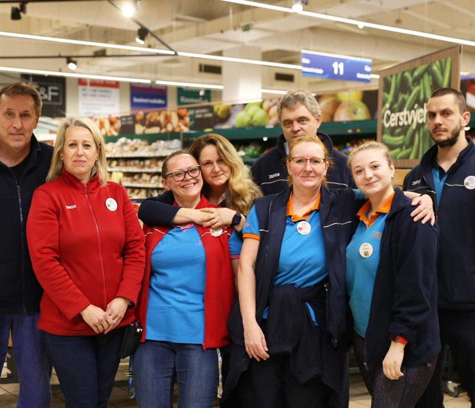 Tesco employees